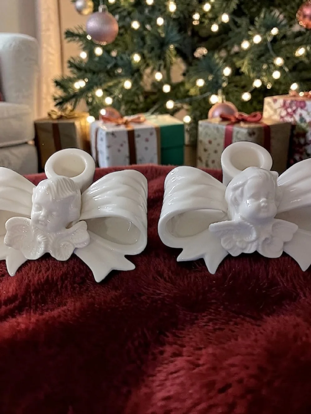 Vintage cherub angel